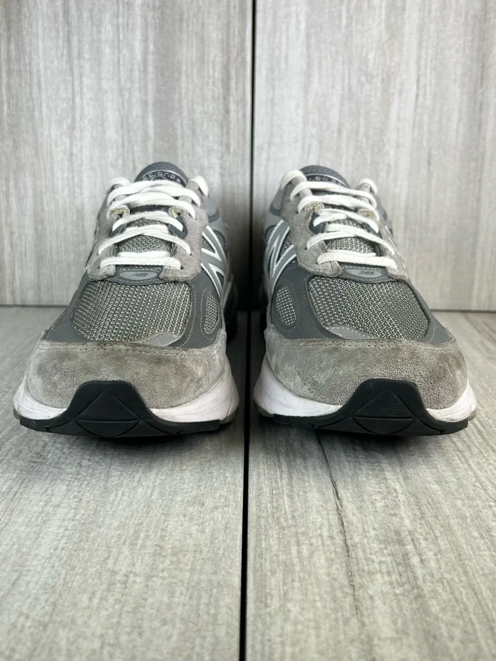 New Balance 990v6 Grey Athletic Sneaker Running Shoes Made In USA Womens Size 10